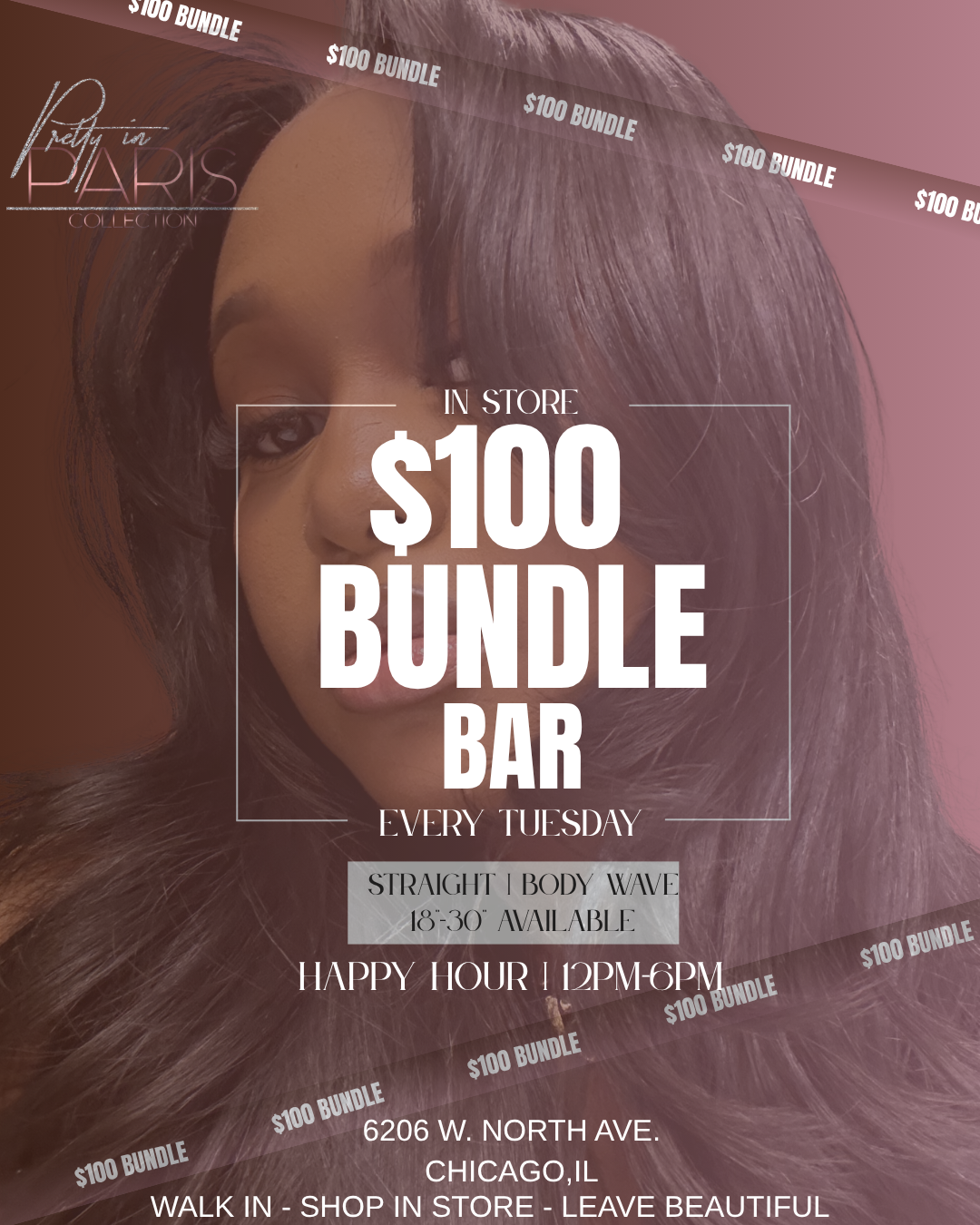 Tuesday $100 Bundle Bar!
